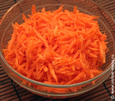 корейская морковка, морковь по-корейски